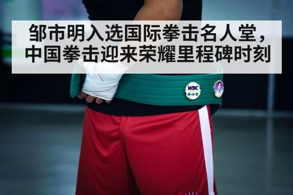 邹市明入选国际拳击名人堂，中国拳击迎来荣耀里程碑时刻